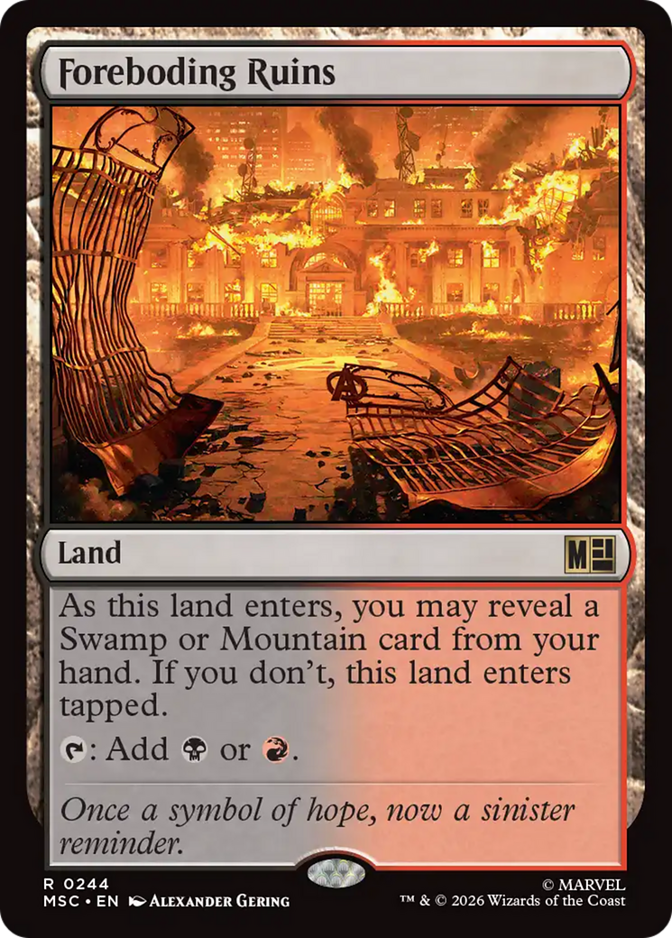 Foreboding Ruins [Marvel Super Heroes Commander] | I Want That Stuff Brandon