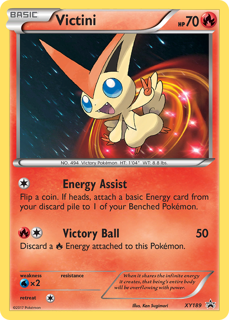 Victini (XY189) [XY: Black Star Promos] | I Want That Stuff Brandon