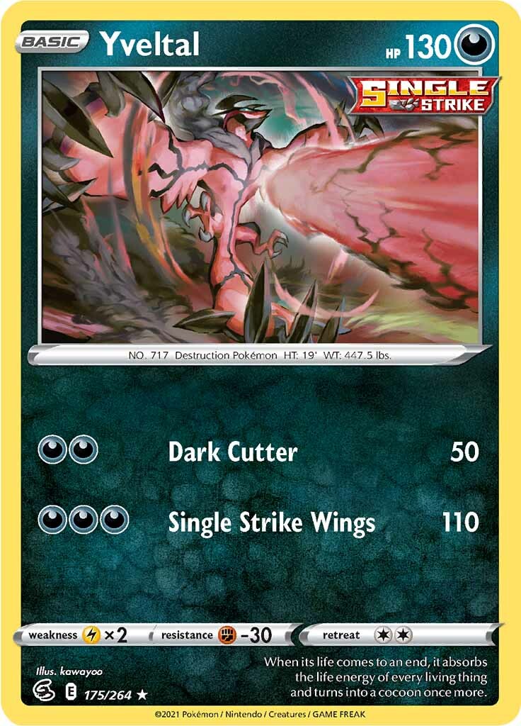 Yveltal (175/264) [Sword & Shield: Fusion Strike] | I Want That Stuff Brandon