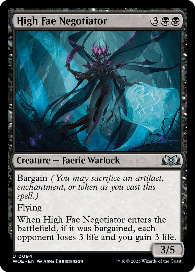 High Fae Negotiator [Wilds of Eldraine] | I Want That Stuff Brandon