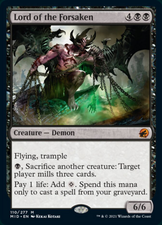 Lord of the Forsaken [Innistrad: Midnight Hunt] | I Want That Stuff Brandon