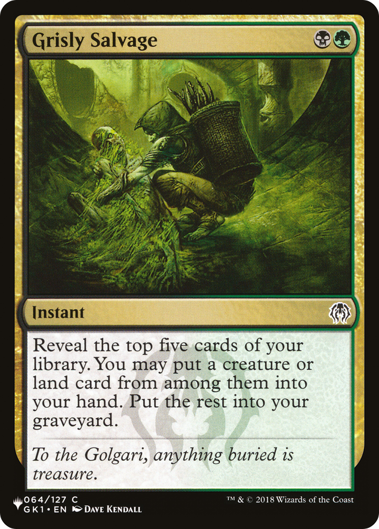 Grisly Salvage [The List] | I Want That Stuff Brandon