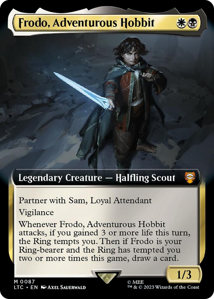 Frodo, Adventurous Hobbit (Extended Art) [The Lord of the Rings: Tales of Middle-Earth Commander] | I Want That Stuff Brandon
