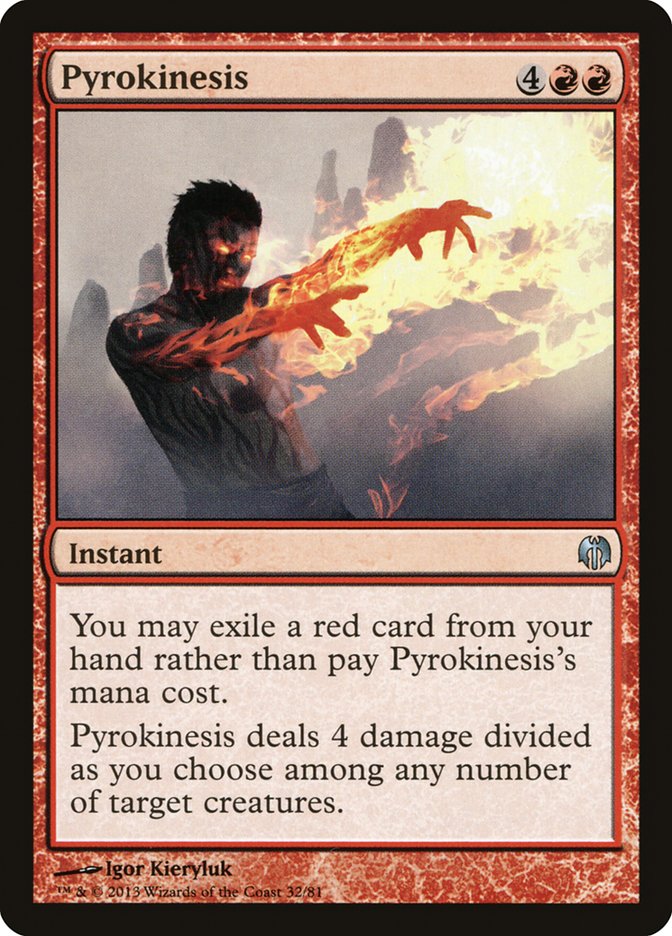 Pyrokinesis [Duel Decks: Heroes vs. Monsters] | I Want That Stuff Brandon