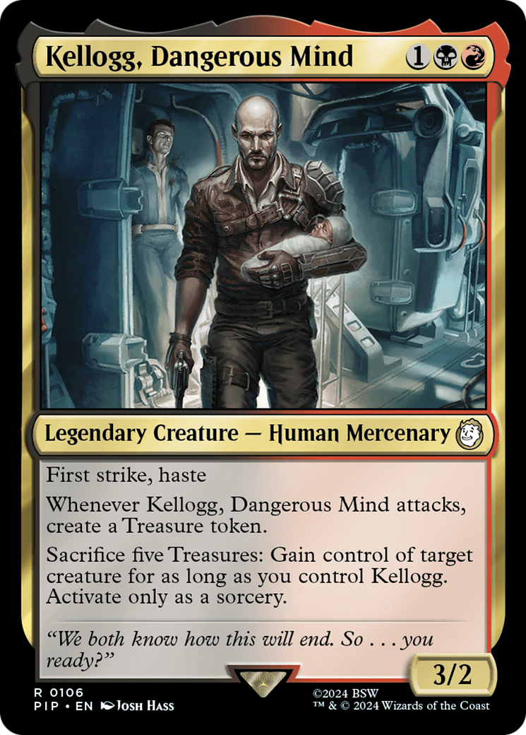 Kellogg, Dangerous Mind [Fallout] | I Want That Stuff Brandon