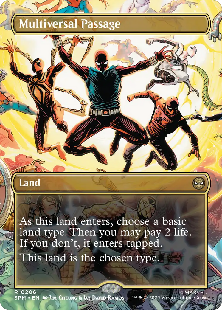 Multiversal Passage (Borderless) [Marvel's Spider-Man] | I Want That Stuff Brandon