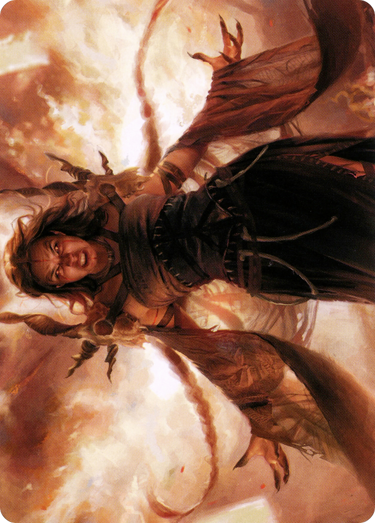 Dragon's Rage Channeler Art Card [Modern Horizons 2 Art Series] | I Want That Stuff Brandon