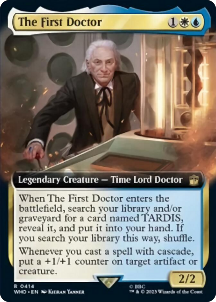 The First Doctor (Extended Art) [Doctor Who] | I Want That Stuff Brandon