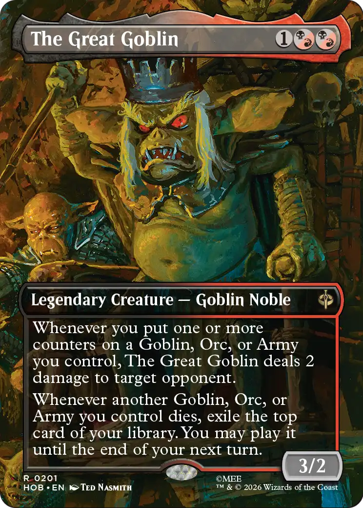 The Great Goblin (Borderless) [The Hobbit] | I Want That Stuff Brandon