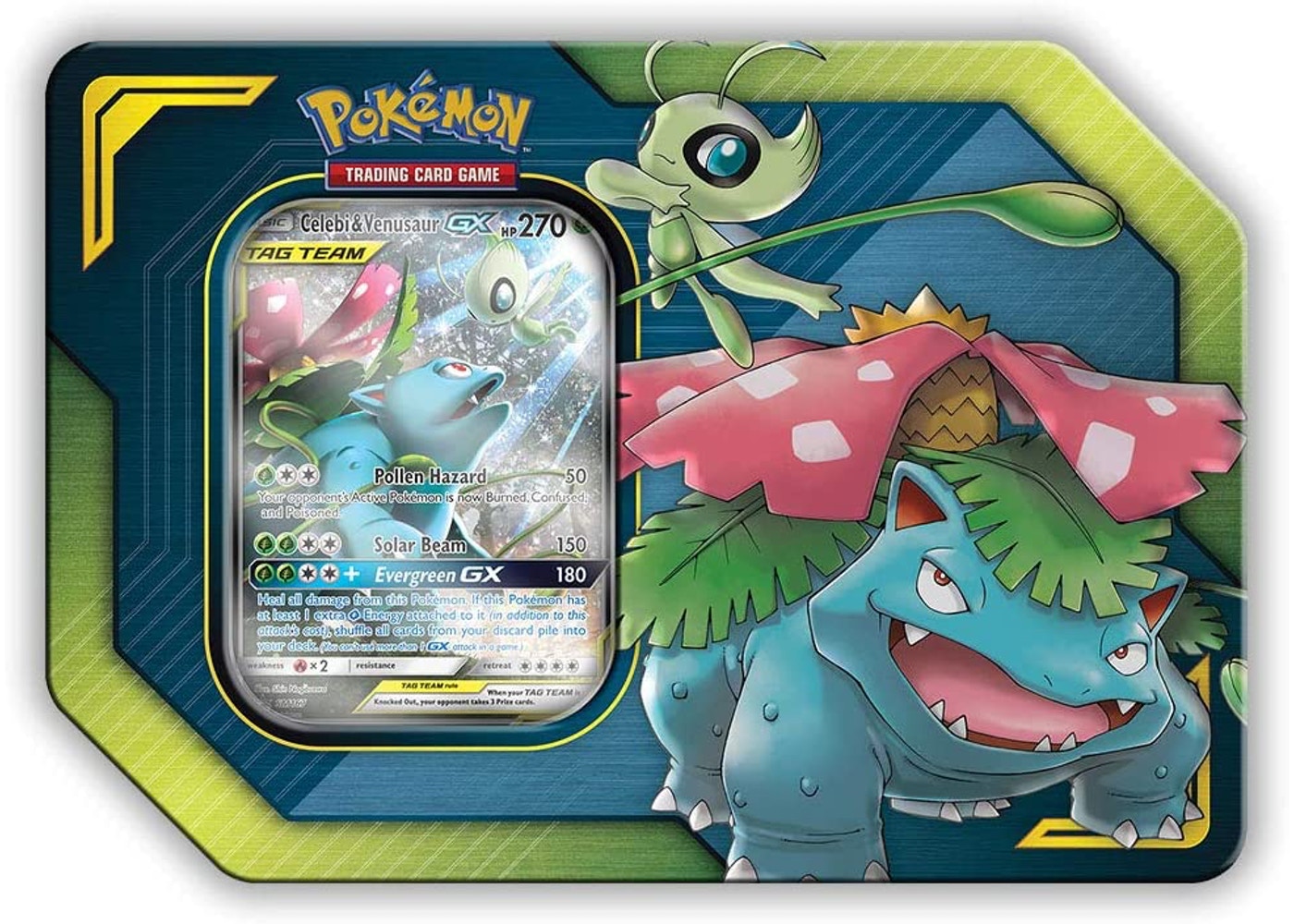 Collector's Tin (Celebi & Venusaur GX) | I Want That Stuff Brandon