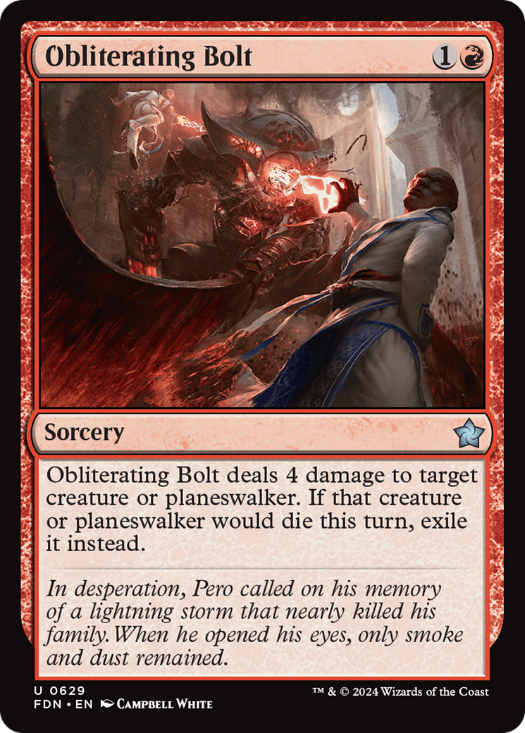 Obliterating Bolt [Foundations] | I Want That Stuff Brandon