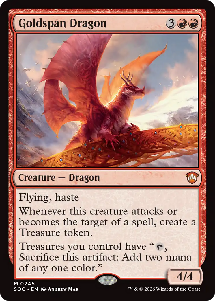 Goldspan Dragon [Secrets of Strixhaven Commander] | I Want That Stuff Brandon
