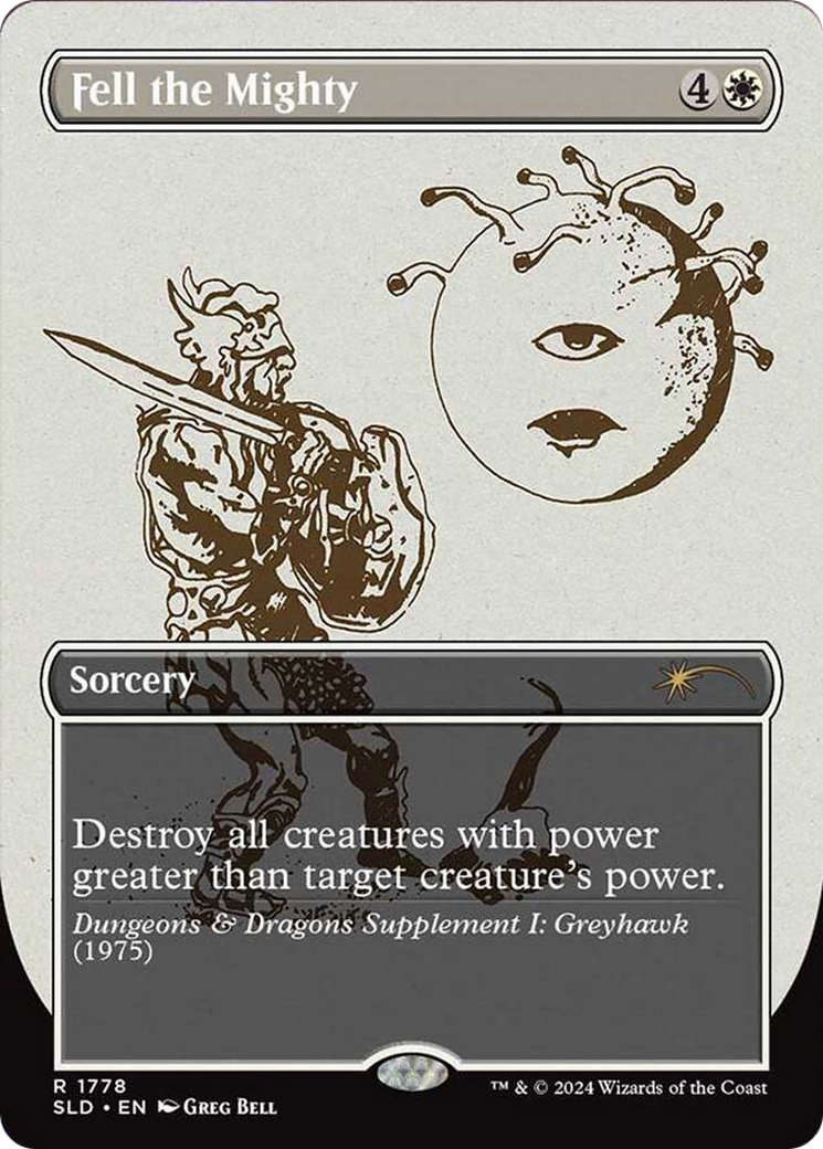 Fell the Mighty [Secret Lair Drop Series] | I Want That Stuff Brandon