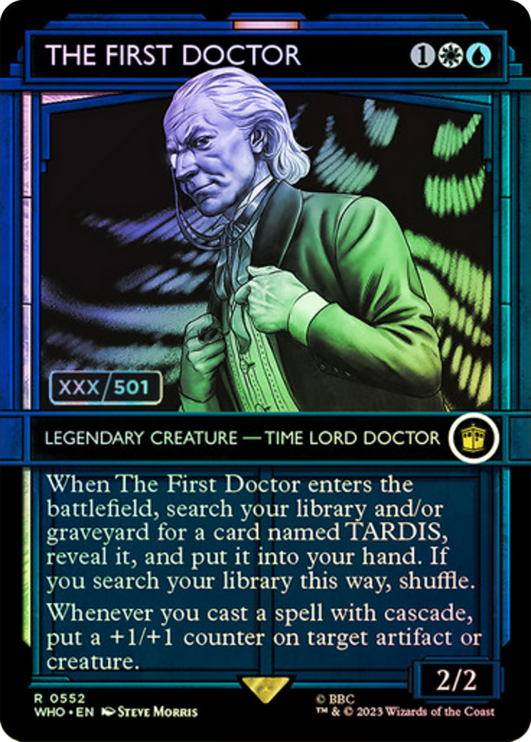 The First Doctor (Serial Numbered) [Doctor Who] | I Want That Stuff Brandon