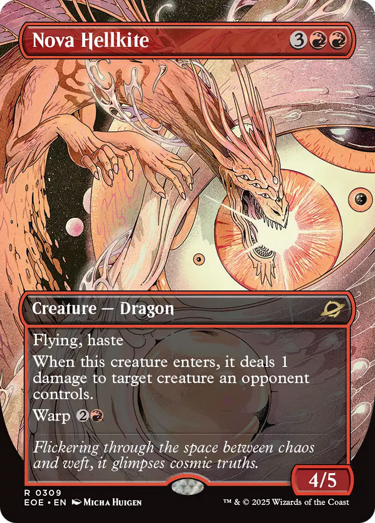 Nova Hellkite (Borderless) [Edge of Eternities] | I Want That Stuff Brandon