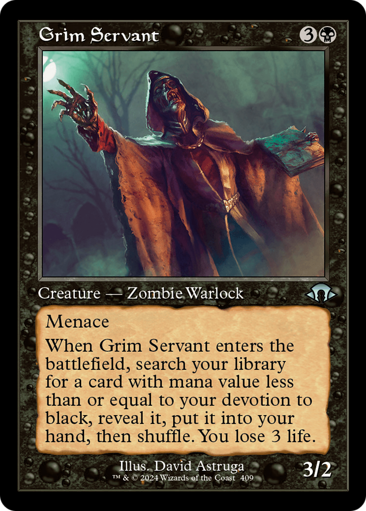 Grim Servant (Retro) [Modern Horizons 3] | I Want That Stuff Brandon