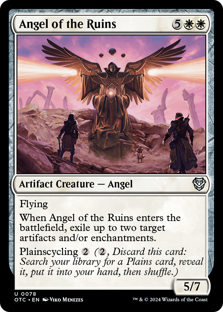 Angel of the Ruins [Outlaws of Thunder Junction Commander] | I Want That Stuff Brandon