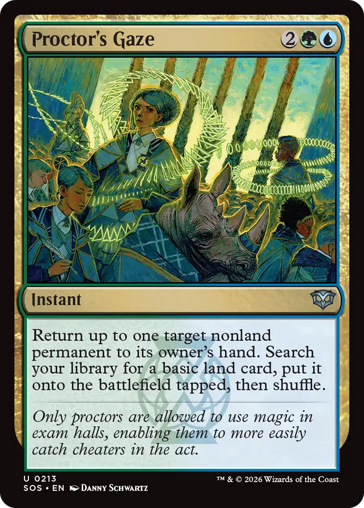 Proctor's Gaze [Secrets of Strixhaven] | I Want That Stuff Brandon