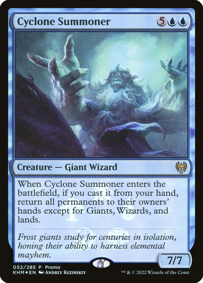 Cyclone Summoner [Resale Promos] | I Want That Stuff Brandon