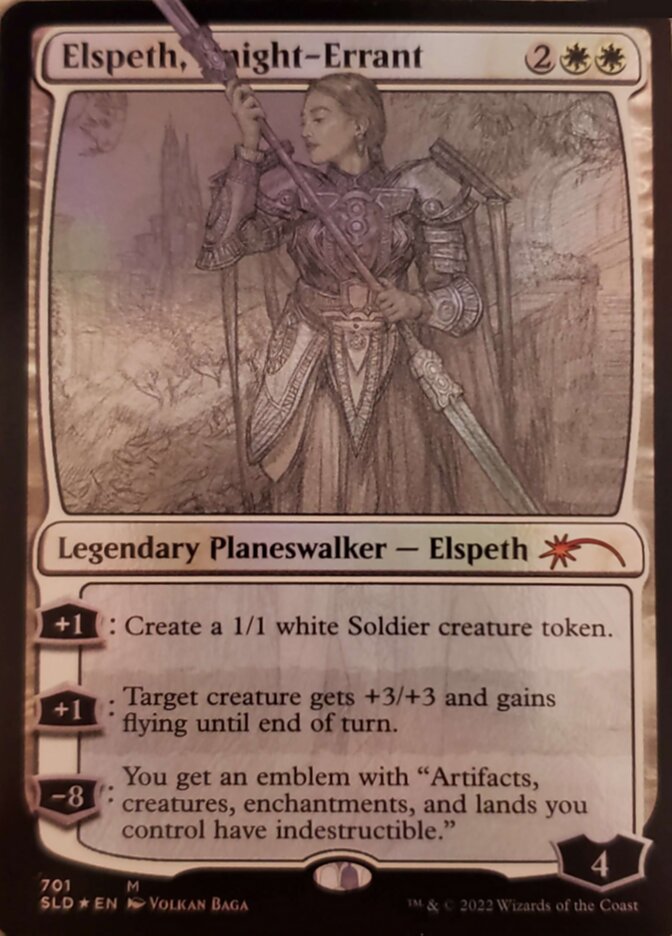 Elspeth, Knight-Errant (Sketch) [Secret Lair Drop Promos] | I Want That Stuff Brandon