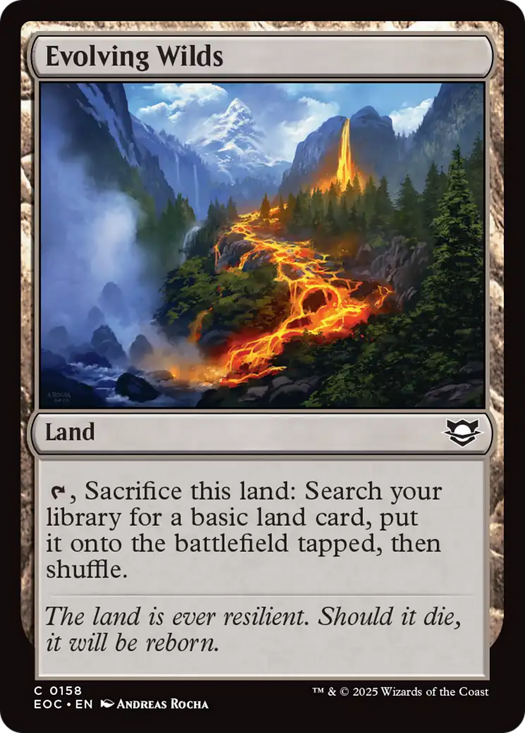 Evolving Wilds [Edge of Eternities Commander] | I Want That Stuff Brandon