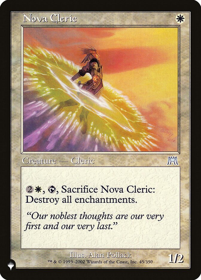 Nova Cleric [The List] | I Want That Stuff Brandon