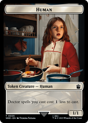 Human (0005) // Clue (0023) Double-Sided Token [Doctor Who Tokens] | I Want That Stuff Brandon