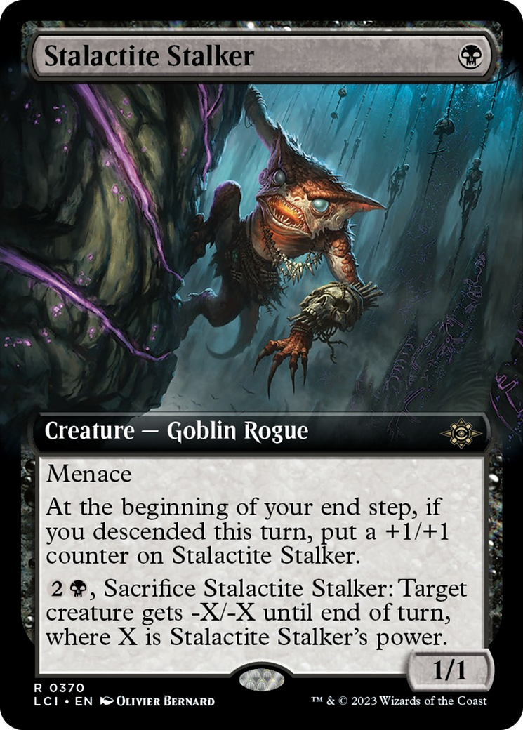 Stalactite Stalker (Extended Art) [The Lost Caverns of Ixalan] | I Want That Stuff Brandon