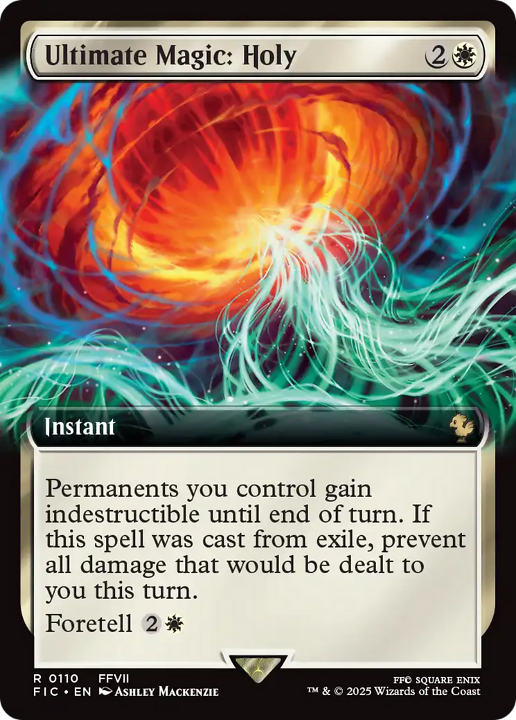 Ultimate Magic: Holy (Extended Art) [FINAL FANTASY Commander] | I Want That Stuff Brandon
