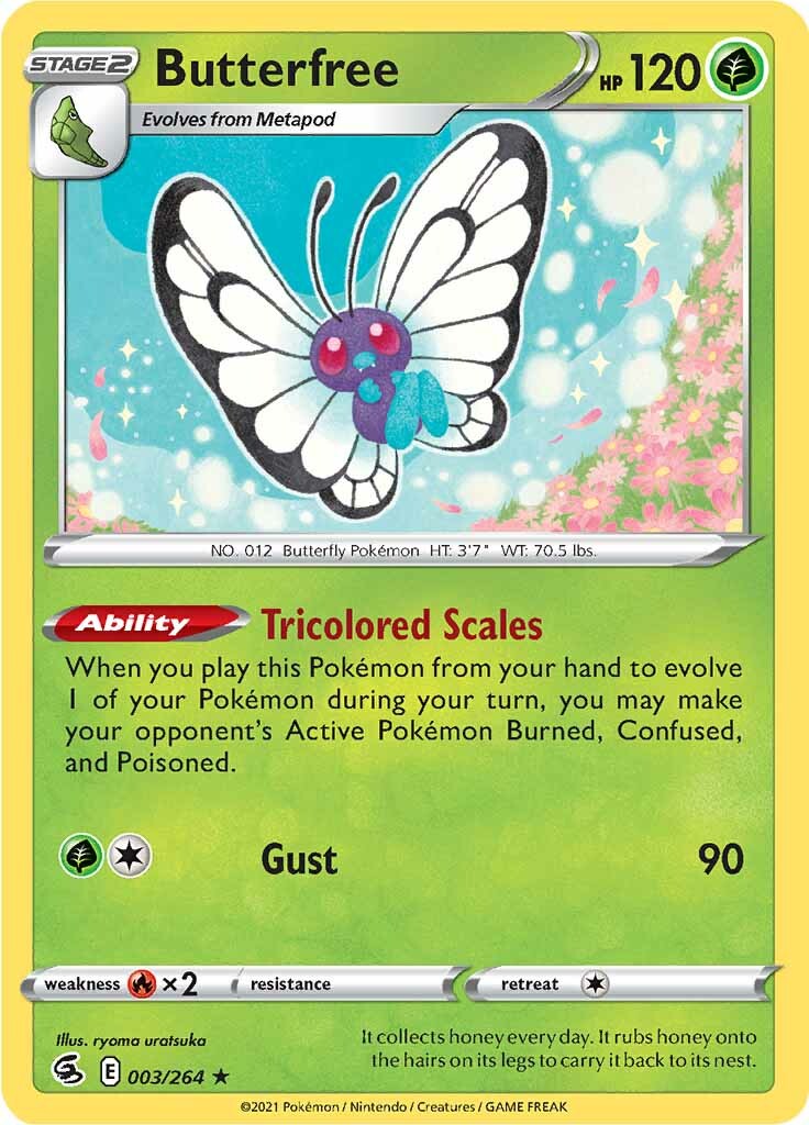 Butterfree (003/264) [Sword & Shield: Fusion Strike] | I Want That Stuff Brandon