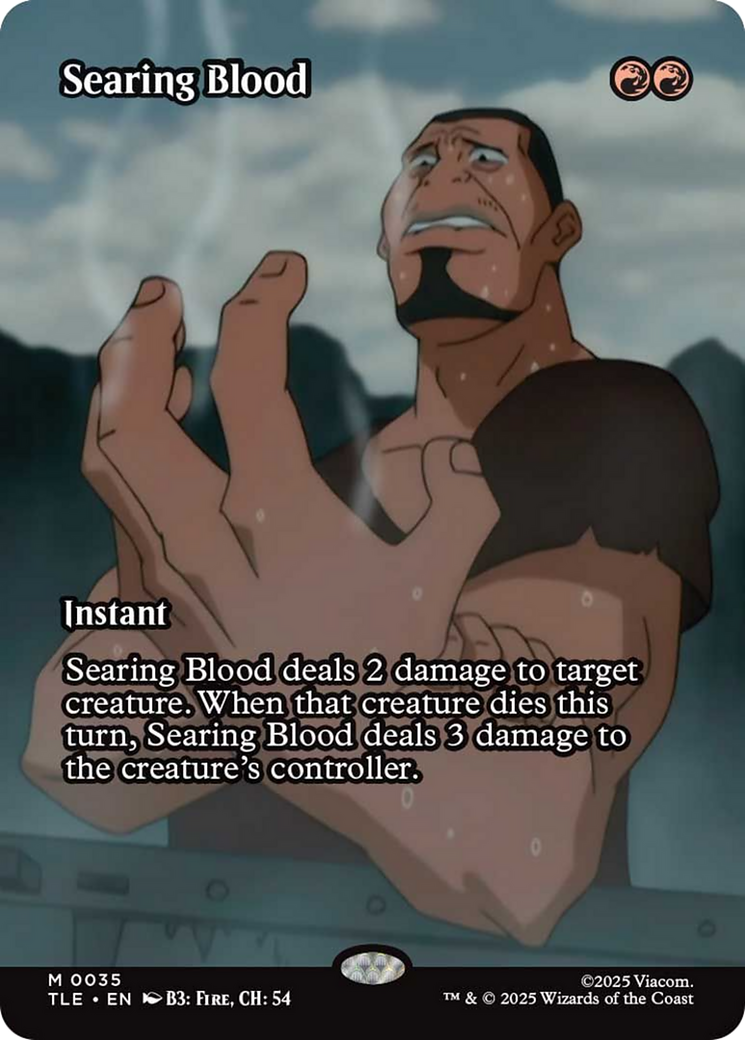 Searing Blood (Borderless) [Avatar: The Last Airbender: Eternal-Legal] | I Want That Stuff Brandon