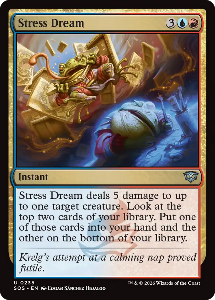 Stress Dream [Secrets of Strixhaven] | I Want That Stuff Brandon