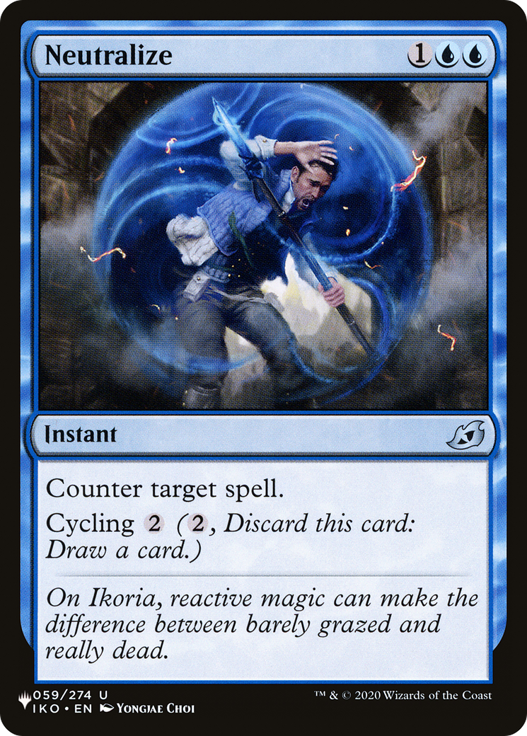 Neutralize [The List Reprints] | I Want That Stuff Brandon