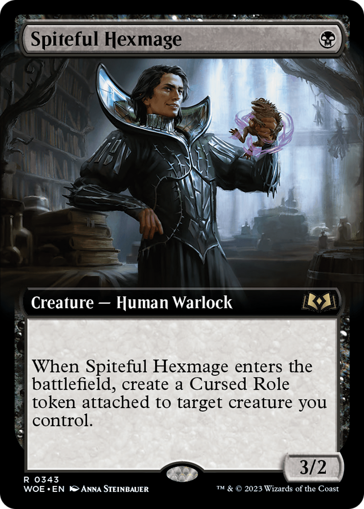 Spiteful Hexmage (Extended Art) [Wilds of Eldraine] | I Want That Stuff Brandon