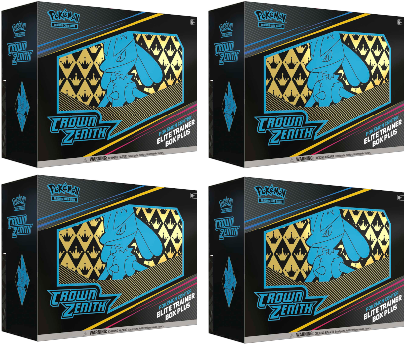 Sword & Shield: Crown Zenith - Elite Trainer Box Plus Case (Pokemon Center Exclusive) | I Want That Stuff Brandon