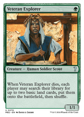 Veteran Explorer (White Border) [Mystery Booster 2] | I Want That Stuff Brandon