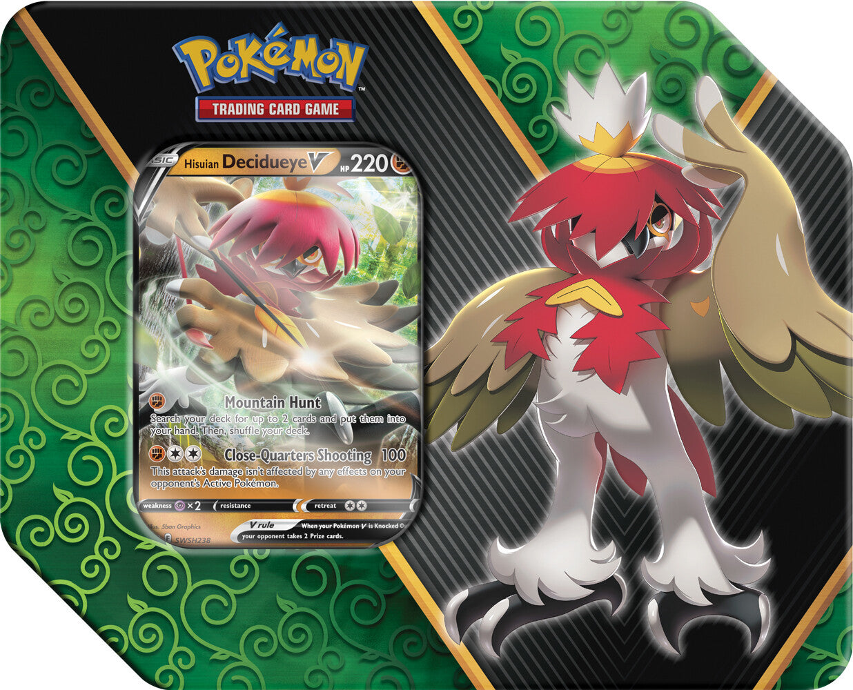 Divergent Powers Tin (Hisuian Decidueye V) | I Want That Stuff Brandon