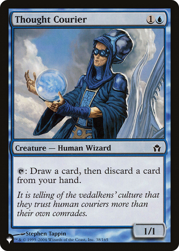 Thought Courier [The List Reprints] | I Want That Stuff Brandon