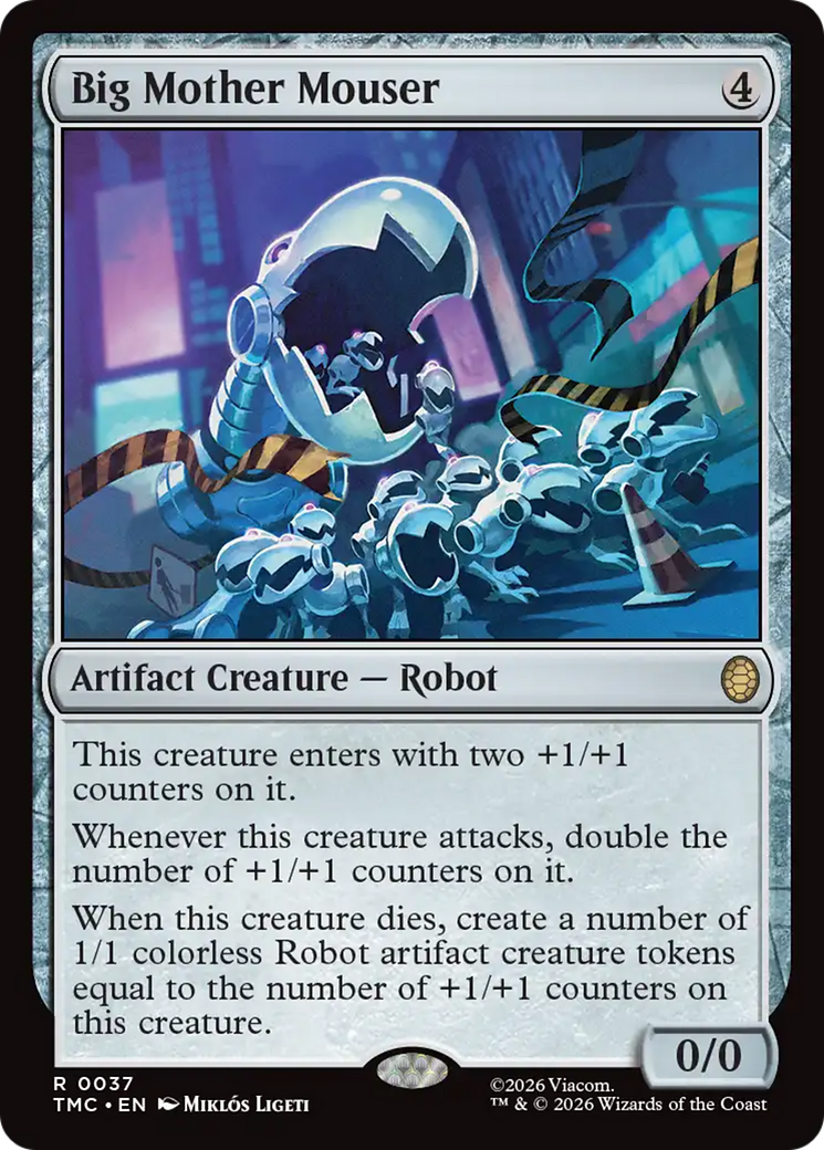 Big Mother Mouser [Teenage Mutant Ninja Turtles Commander] | I Want That Stuff Brandon