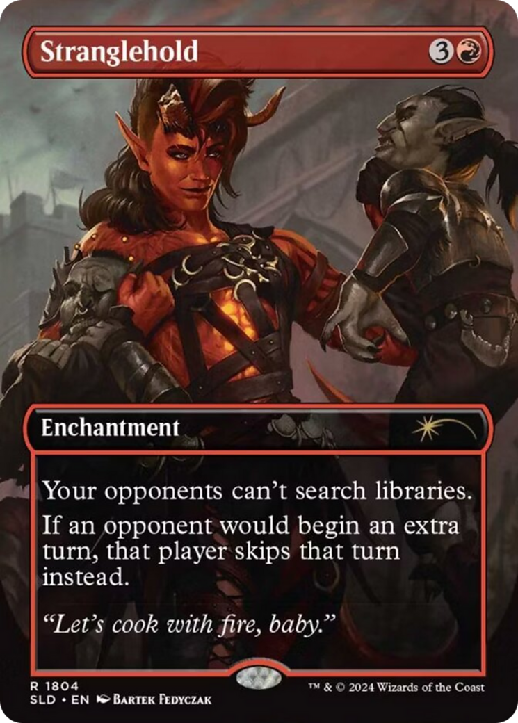 Stranglehold (Rainbow Foil) [Secret Lair Drop Series] | I Want That Stuff Brandon