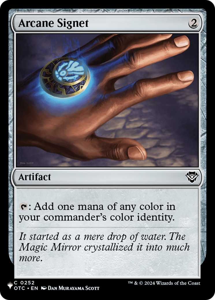 Arcane Signet (OTC) [The List] | I Want That Stuff Brandon