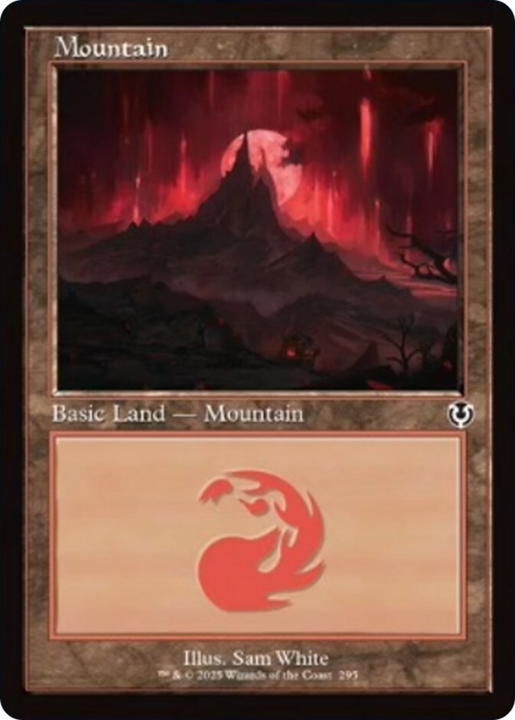 Mountain (295) (Retro Frame) [Innistrad Remastered] | I Want That Stuff Brandon