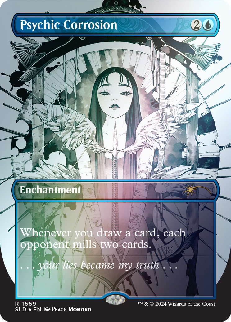 Psychic Corrosion (Rainbow Foil) [Secret Lair Drop Series] | I Want That Stuff Brandon