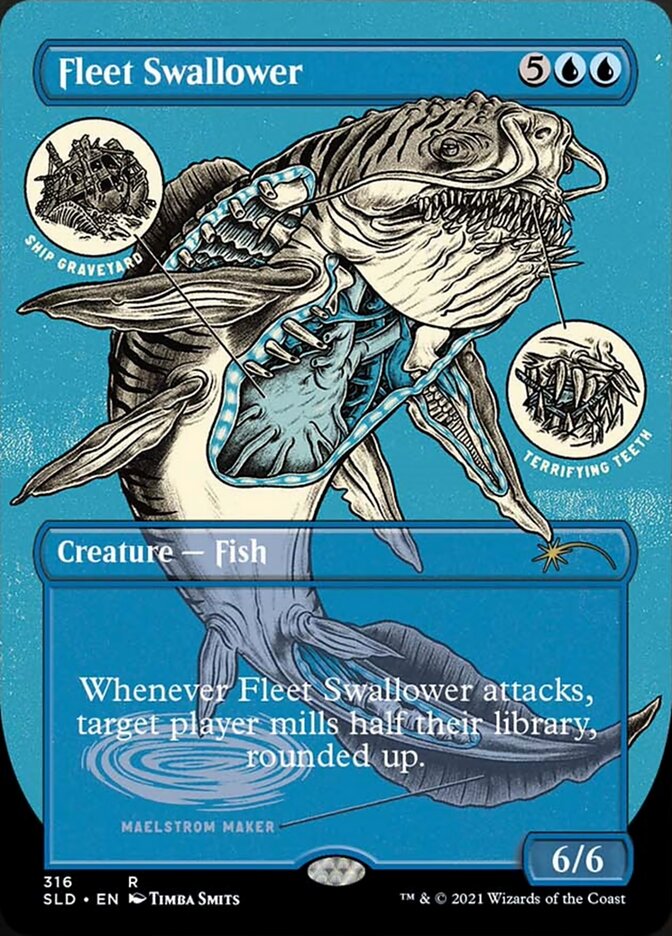 Fleet Swallower (Borderless) [Secret Lair Drop Series] | I Want That Stuff Brandon