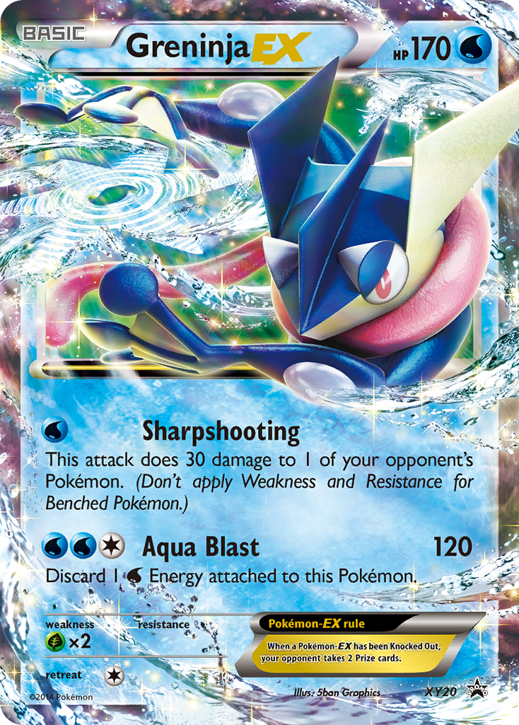 Greninja EX (XY20) [XY: Black Star Promos] | I Want That Stuff Brandon