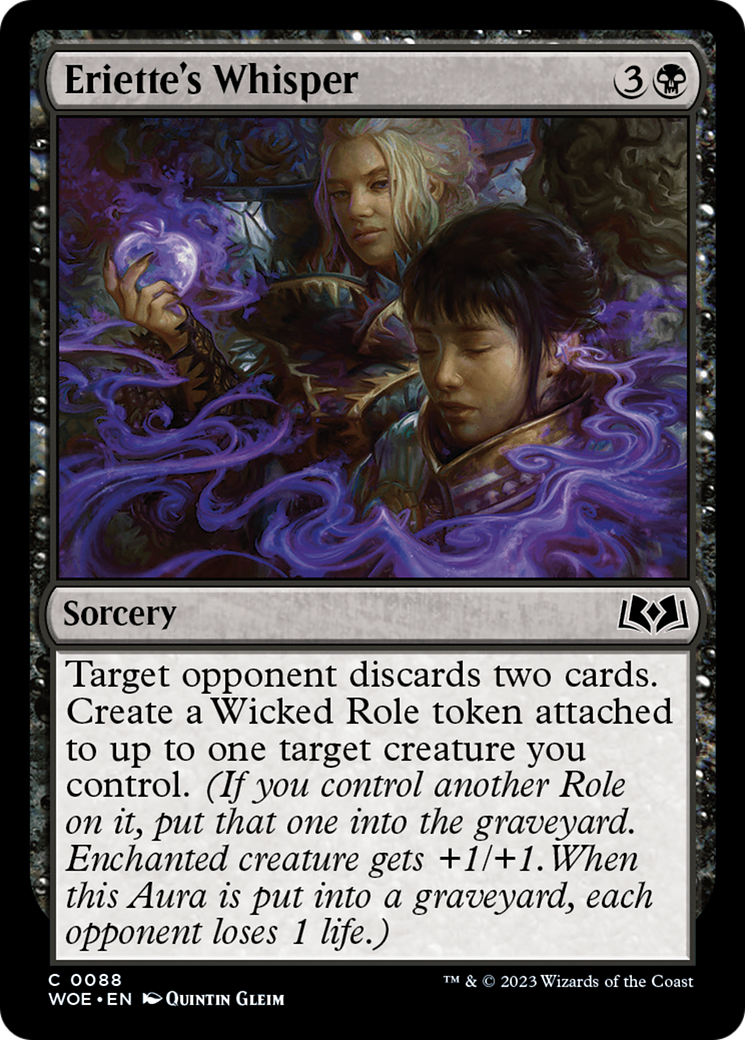 Eriette's Whisper [Wilds of Eldraine] | I Want That Stuff Brandon