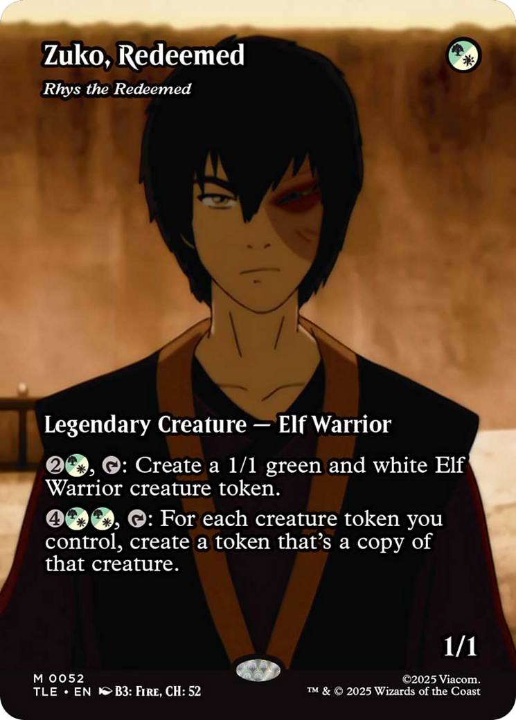 Zuko, Redeemed - Rhys the Redeemed (Borderless) [Avatar: The Last Airbender: Eternal-Legal] | I Want That Stuff Brandon