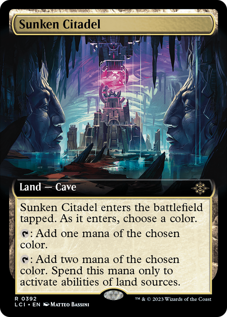 Sunken Citadel (Extended Art) [The Lost Caverns of Ixalan] | I Want That Stuff Brandon