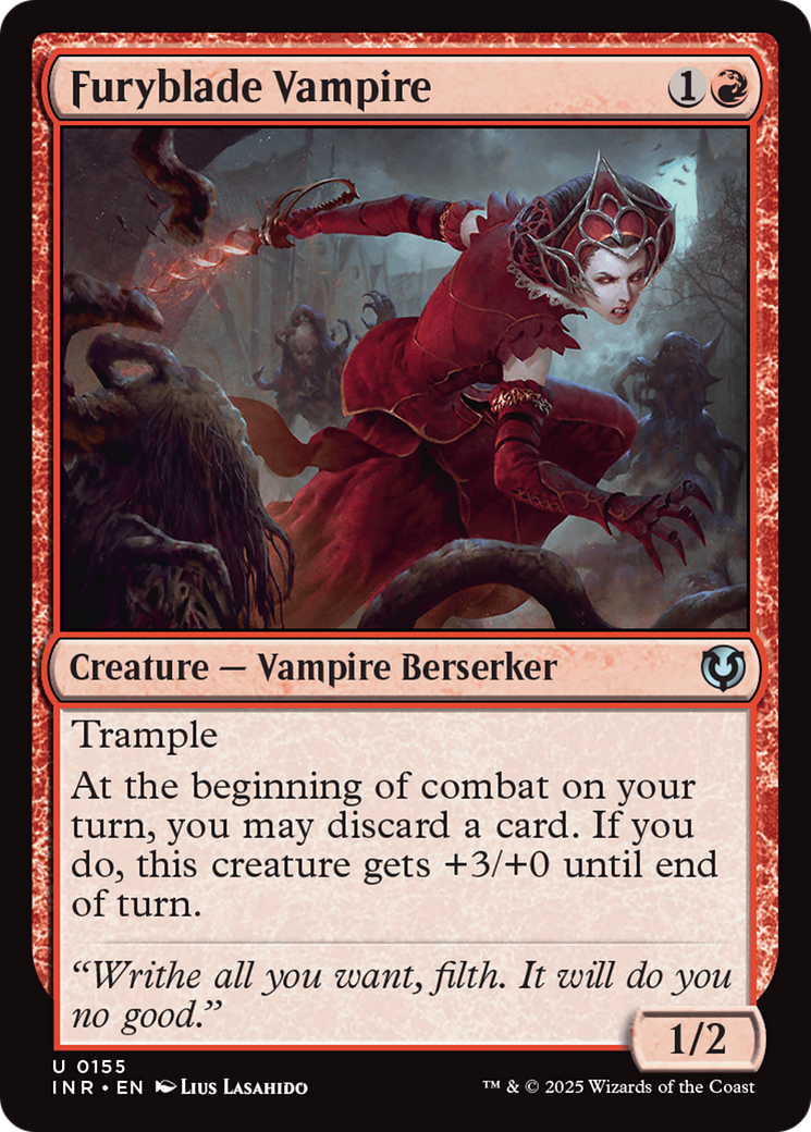 Furyblade Vampire [Innistrad Remastered] | I Want That Stuff Brandon