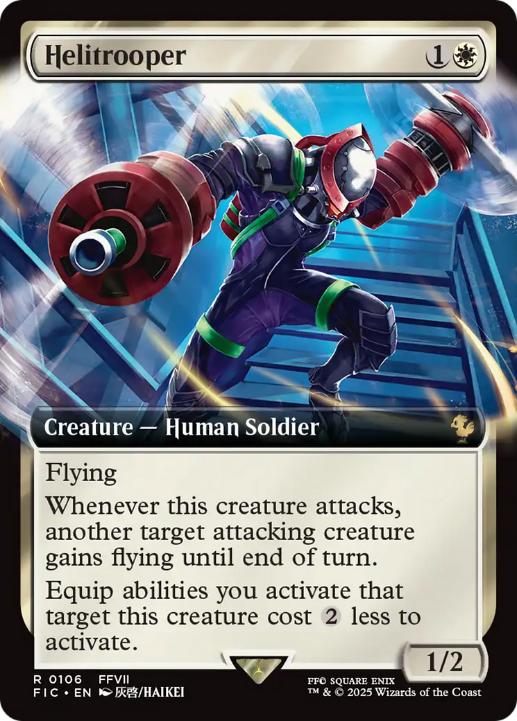 Helitrooper (Extended Art) [FINAL FANTASY Commander] | I Want That Stuff Brandon